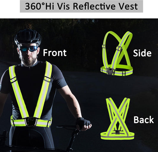 GlowGuard Reflective Vest (2-Pack)
