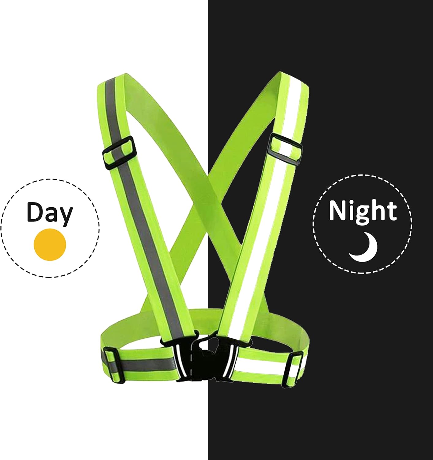 GlowGuard Reflective Vest (2-Pack)
