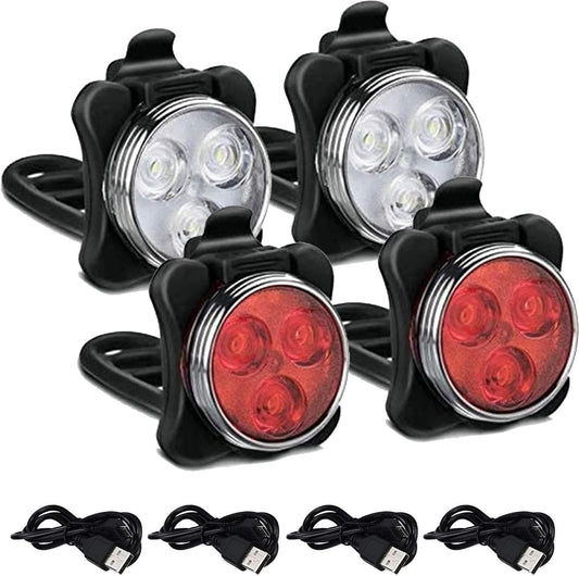 LumaRide LED Bike Light Set