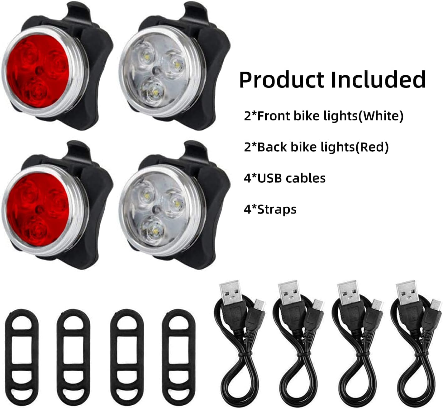 LumaRide LED Bike Light Set