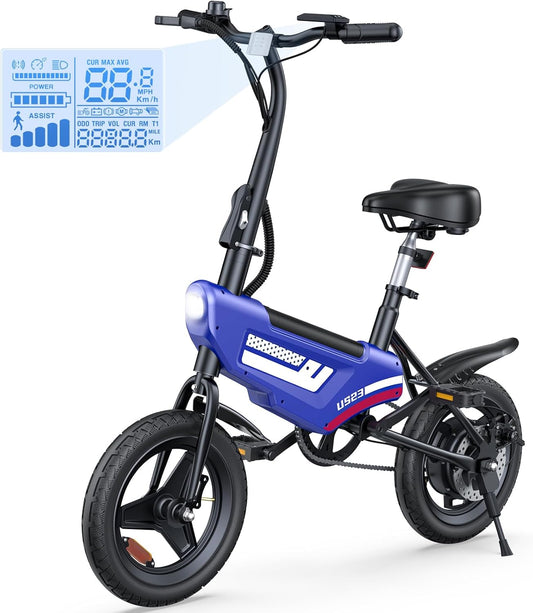 EcoRide Folding Electric Bike