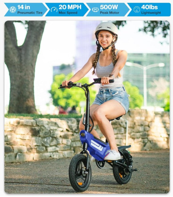 EcoRide Folding Electric Bike