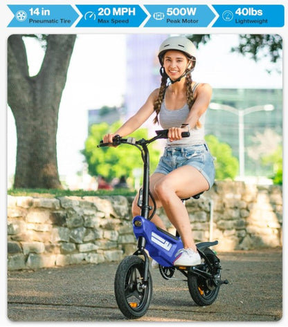 EcoRide Folding Electric Bike