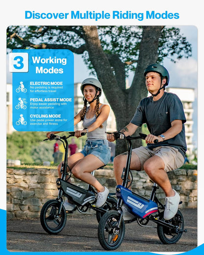 EcoRide Folding Electric Bike