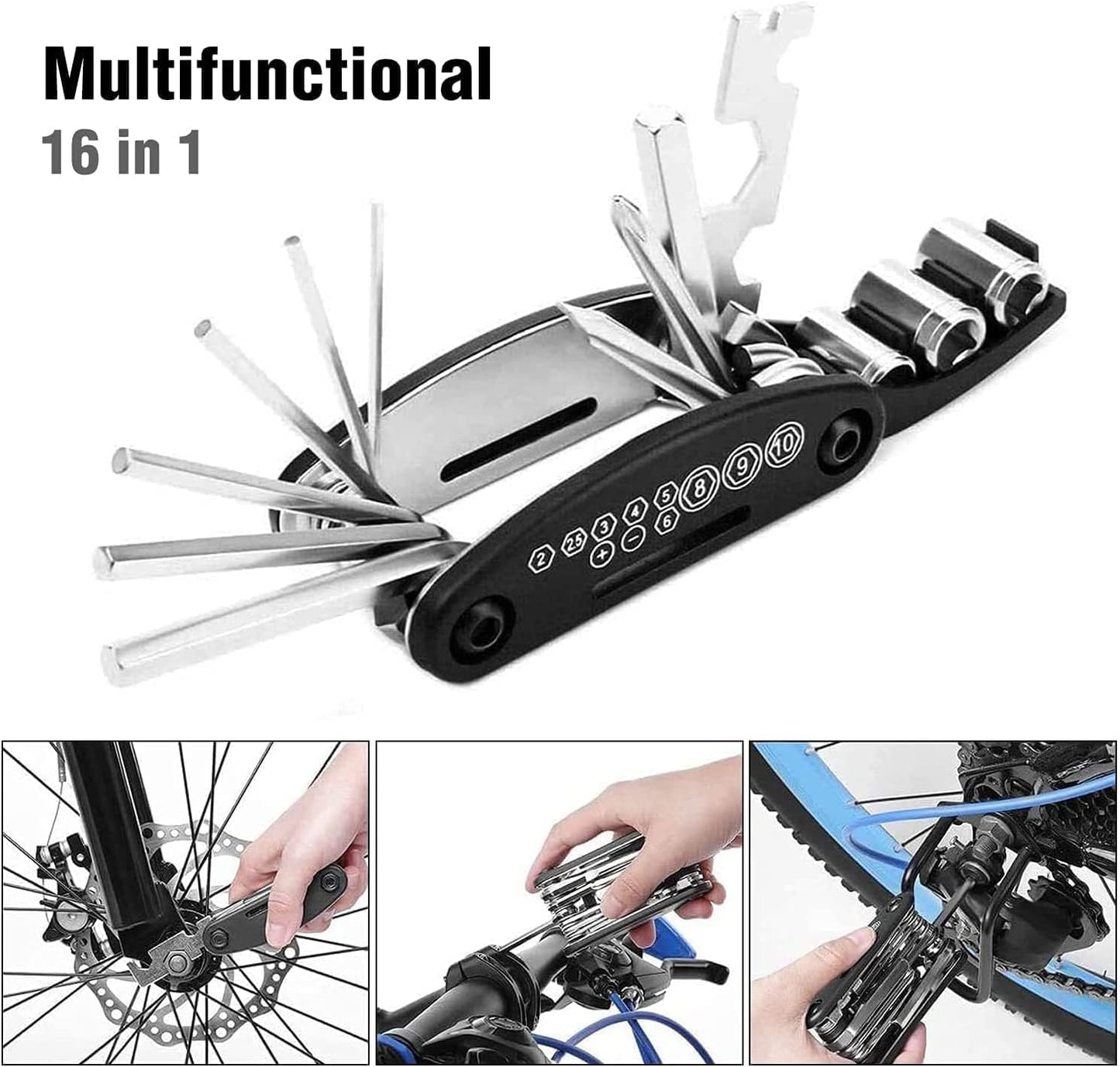 CycleMaster 16-in-1 Bike Multitool