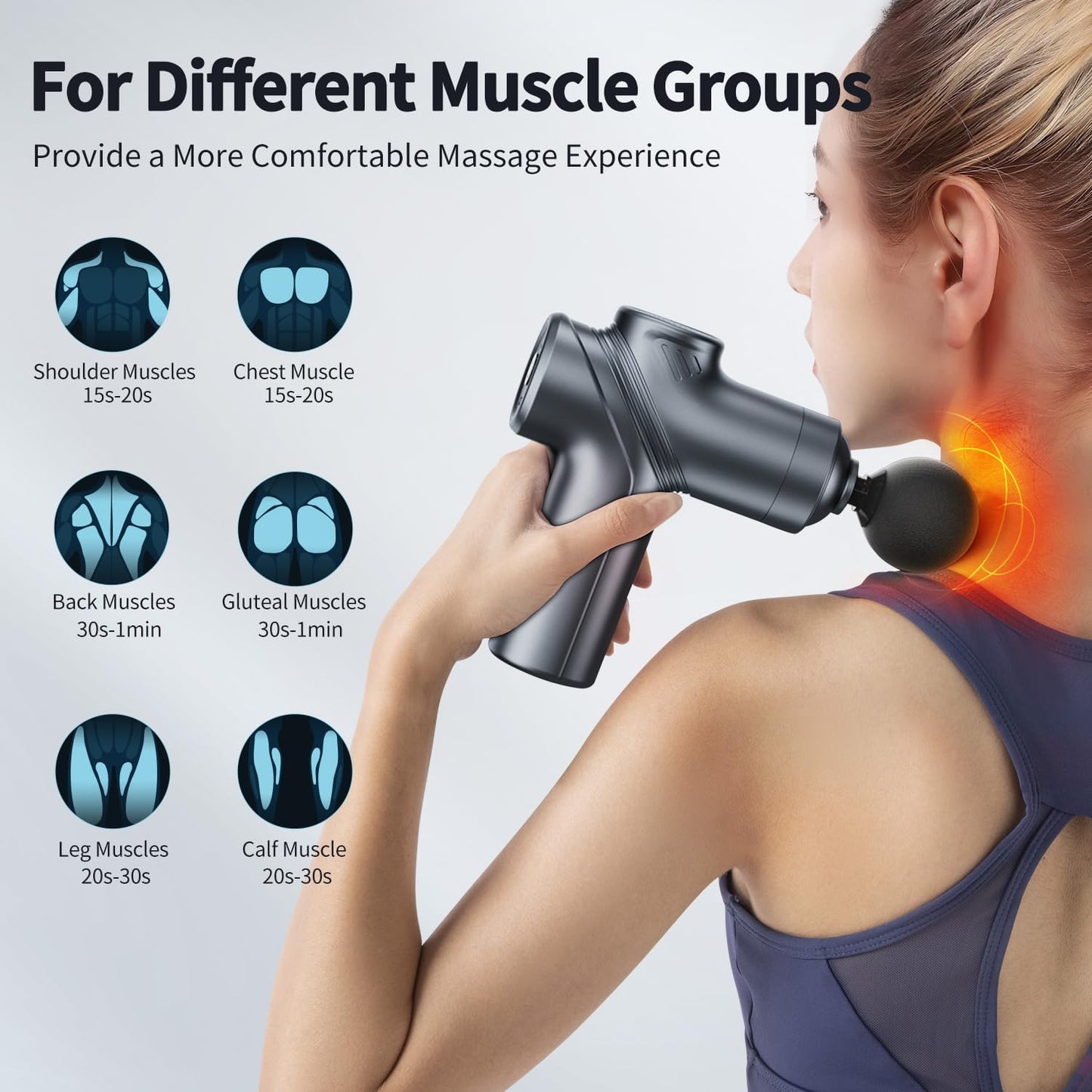 MuscleEase Deep Tissue Massage Gun