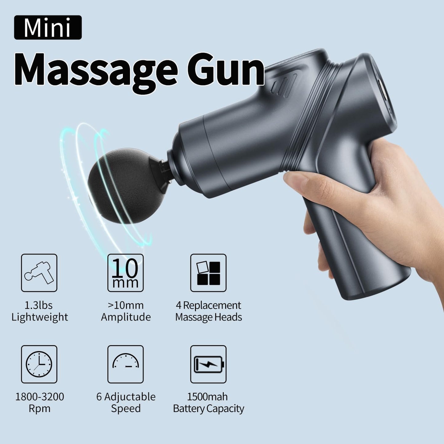 MuscleEase Deep Tissue Massage Gun